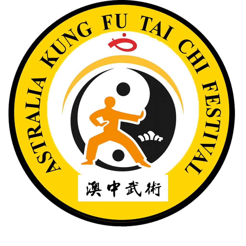 Official logo of the Australia Kung Fu Tai Chi Festival, organised by the Australian Chinese Wushu (Kung Fu) Culture Association